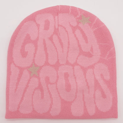 Knit Hat for Both Men and Women， Street Hip-Hop Rap Skull Cap Go with Everything